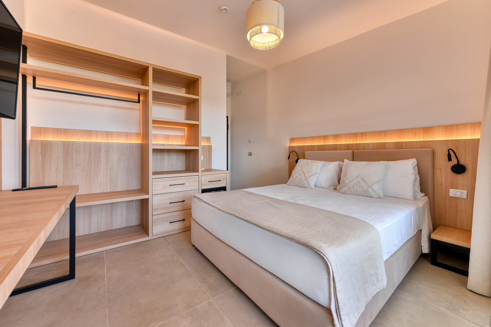 Sea-view double room at Cala Lupo Resort